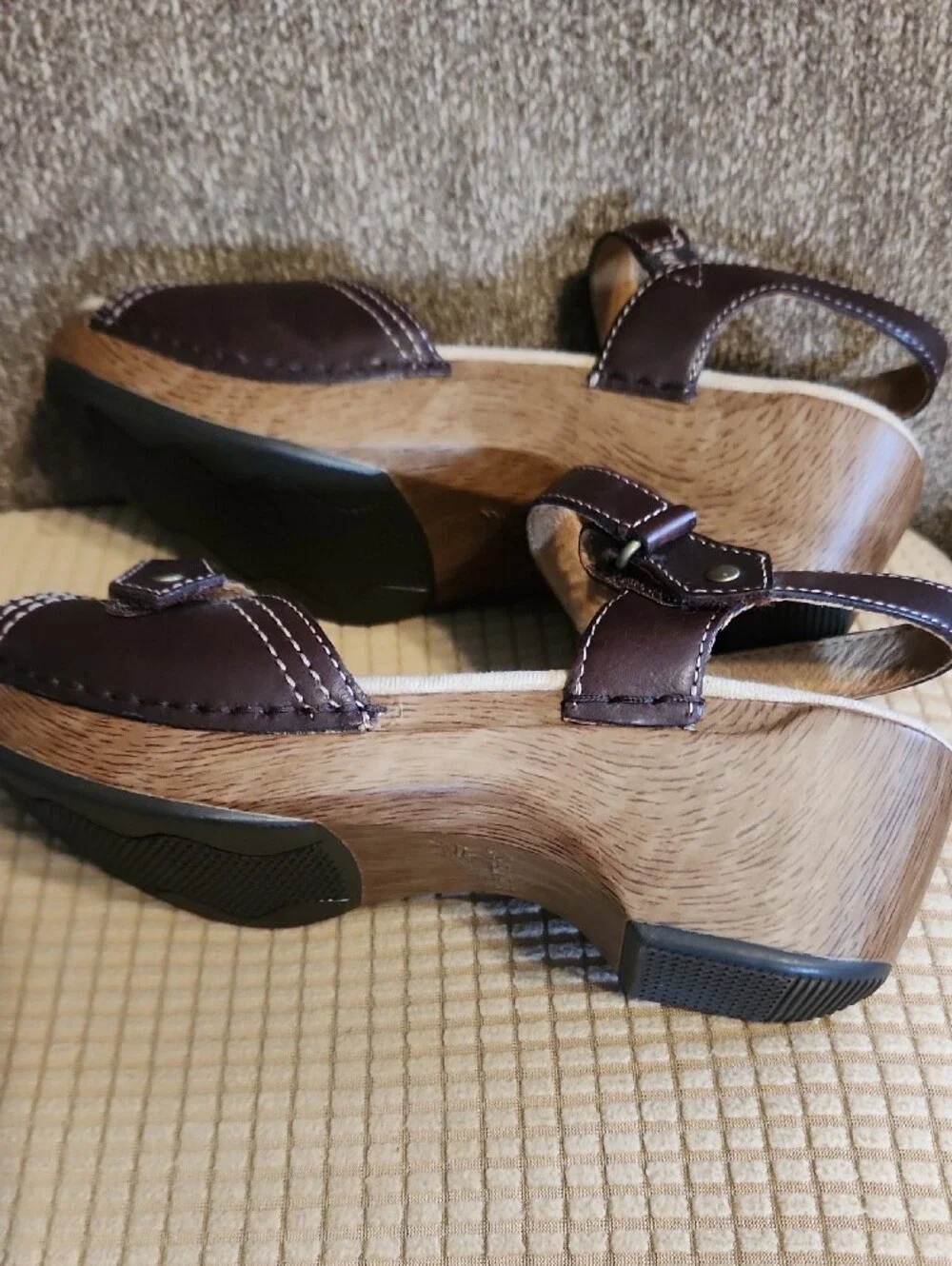 Comfort Leisure Women's DANSKO Brown Leather Slingback Sandals SIZE 37 - Picture 5 of 7